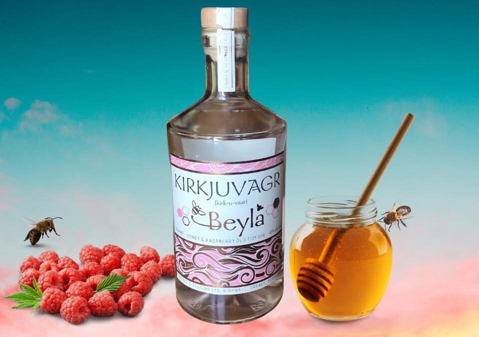 Kirkjuvagr Beyla Old Tom Style Honey Raspberry Gin