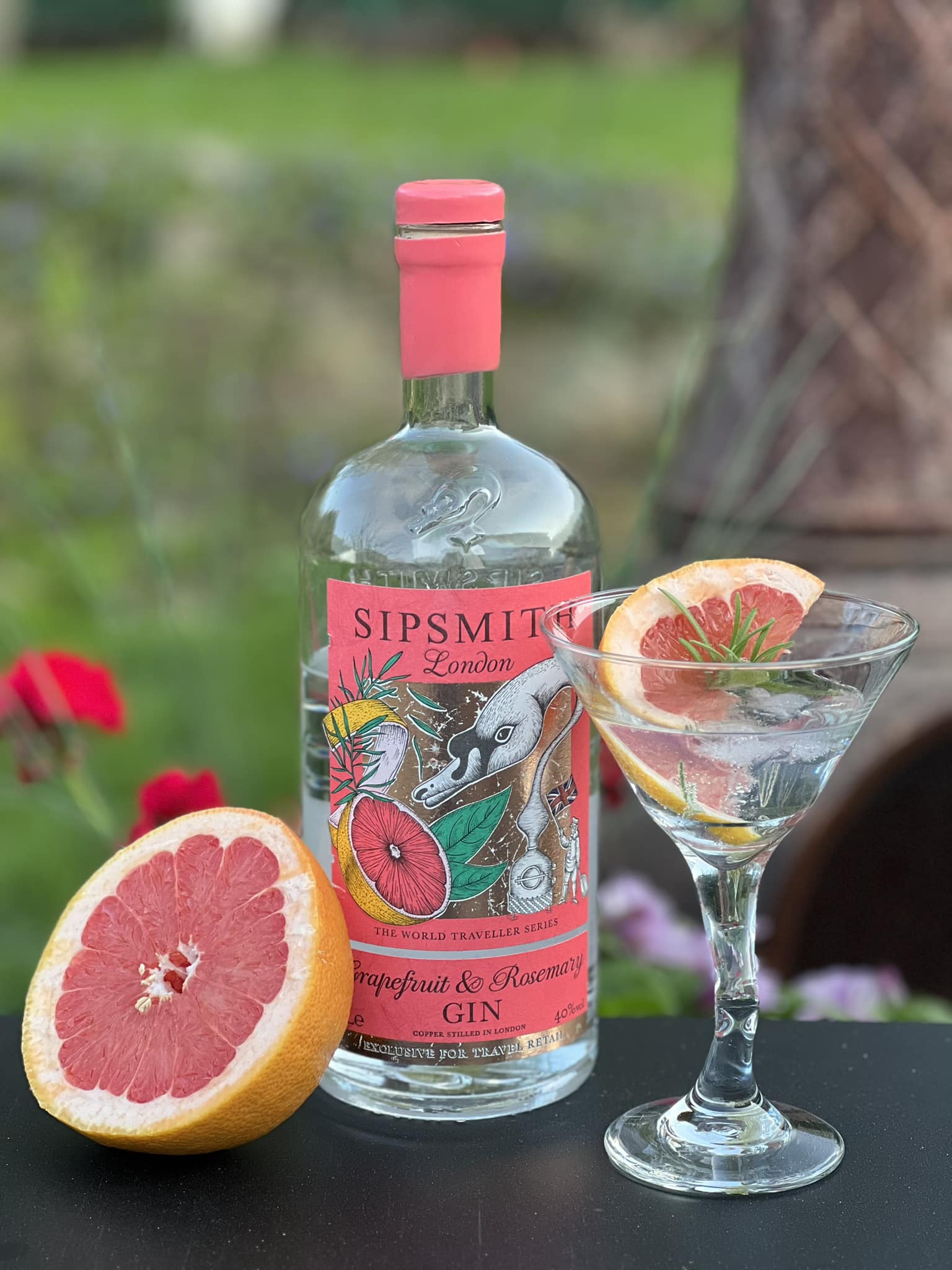 Sipsmith Grapefruit & Rosemary Gin (Travel Exclusive)