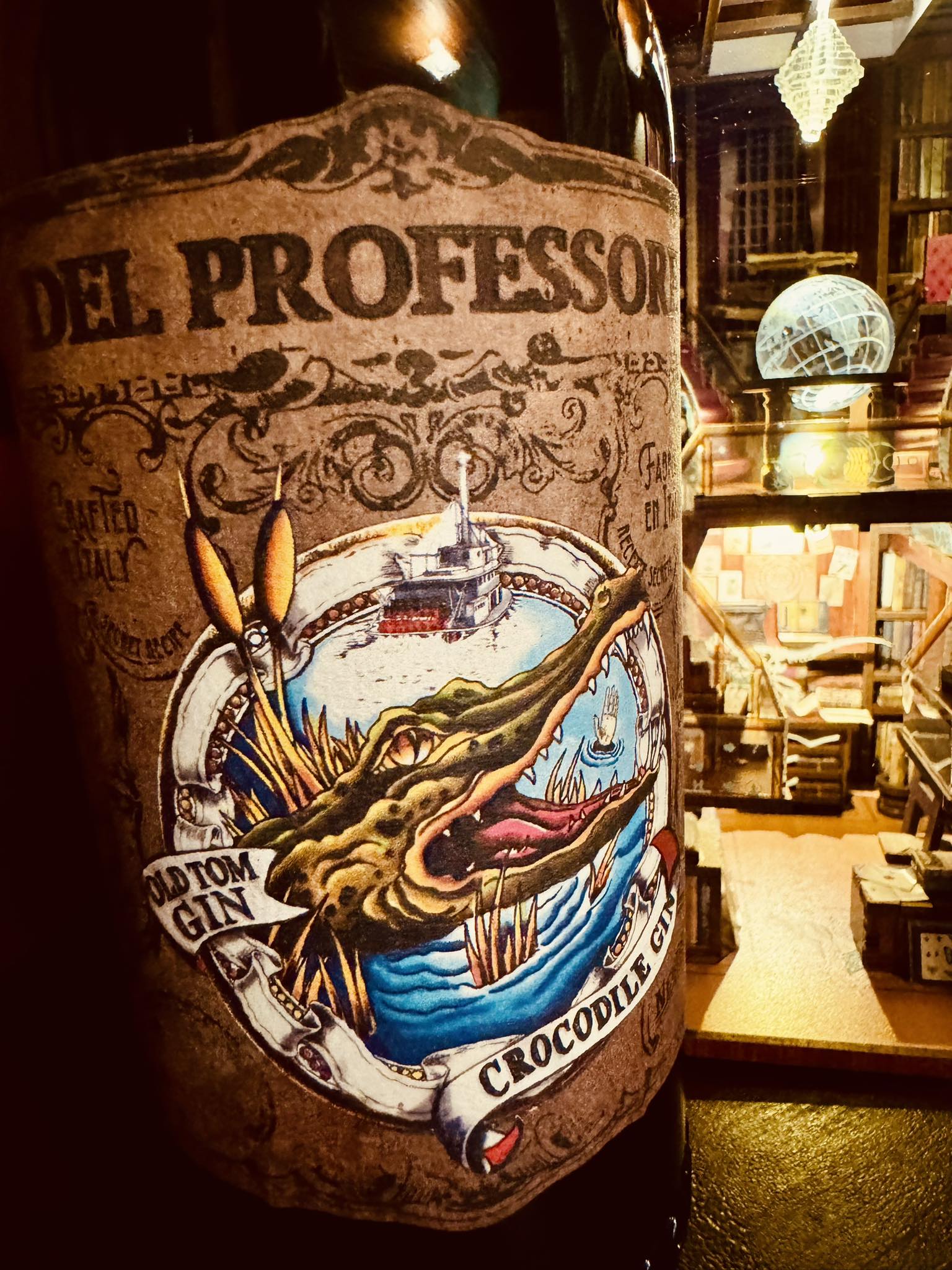 Del Professore Old Tom Crocodile Gin
