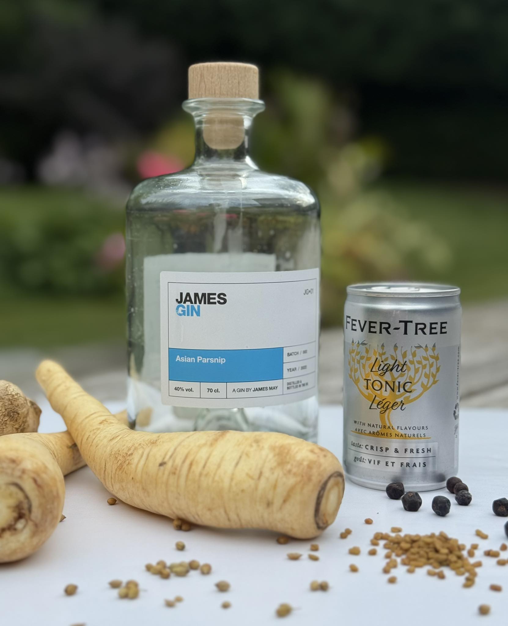James Gin Asian Parsnip