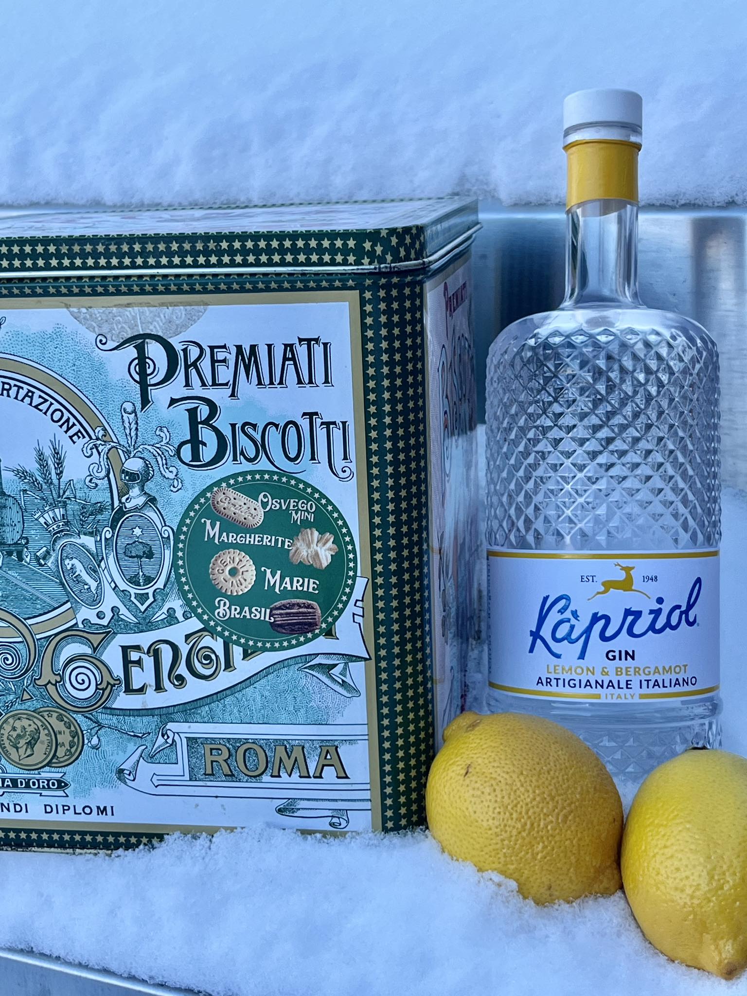 Kapriol Gin Lemon and Bergamot