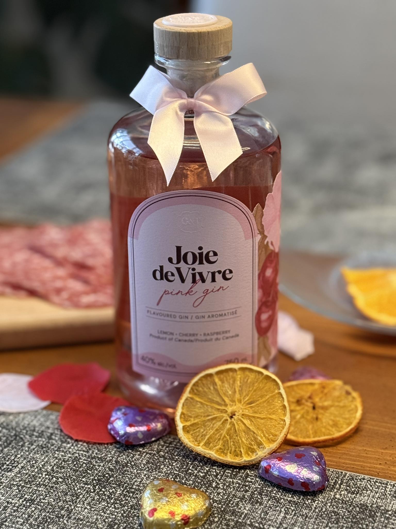 Joie de Vivre Pink Gin
