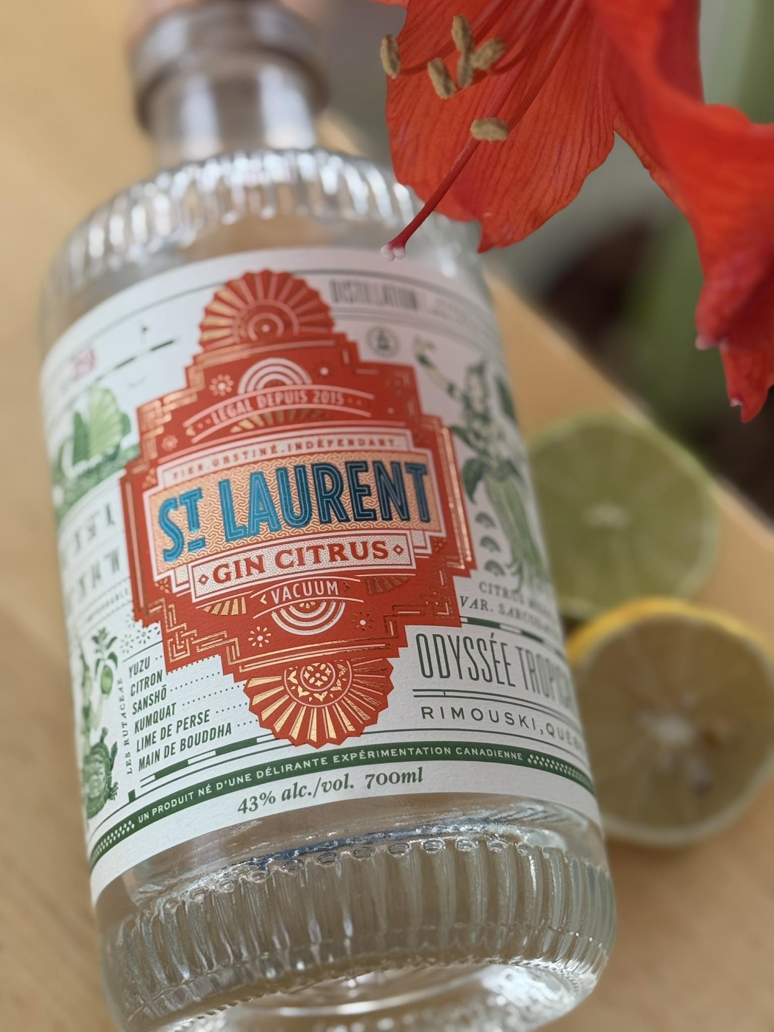 St-Laurent Gin Citrus