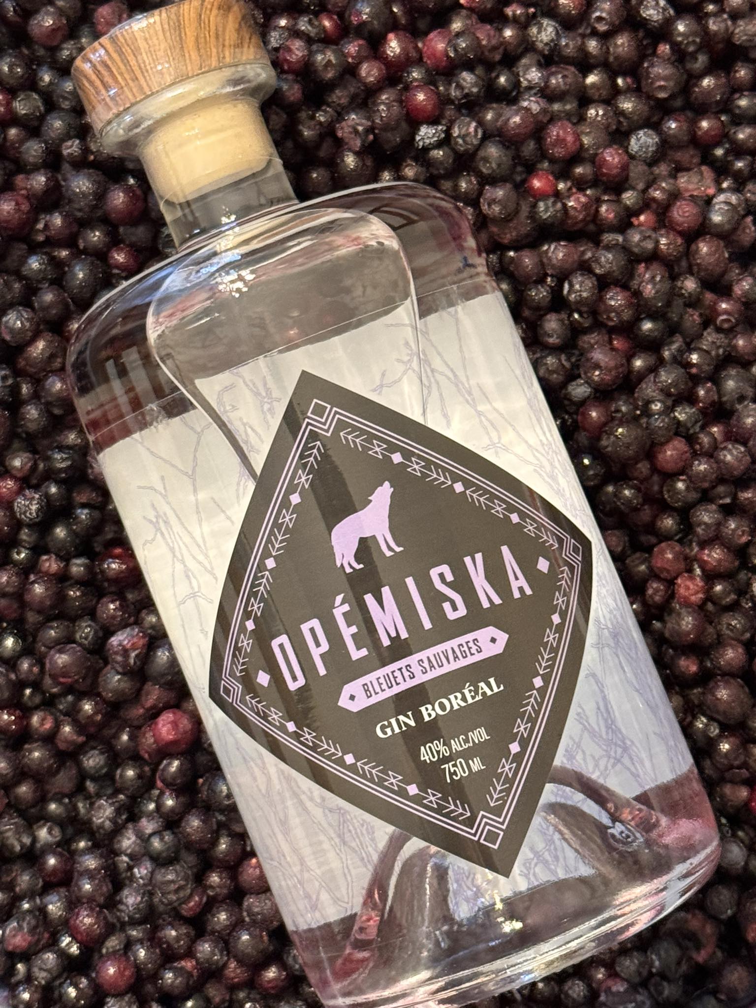 Opémiska Bleuets Sauvages Gin Boréal