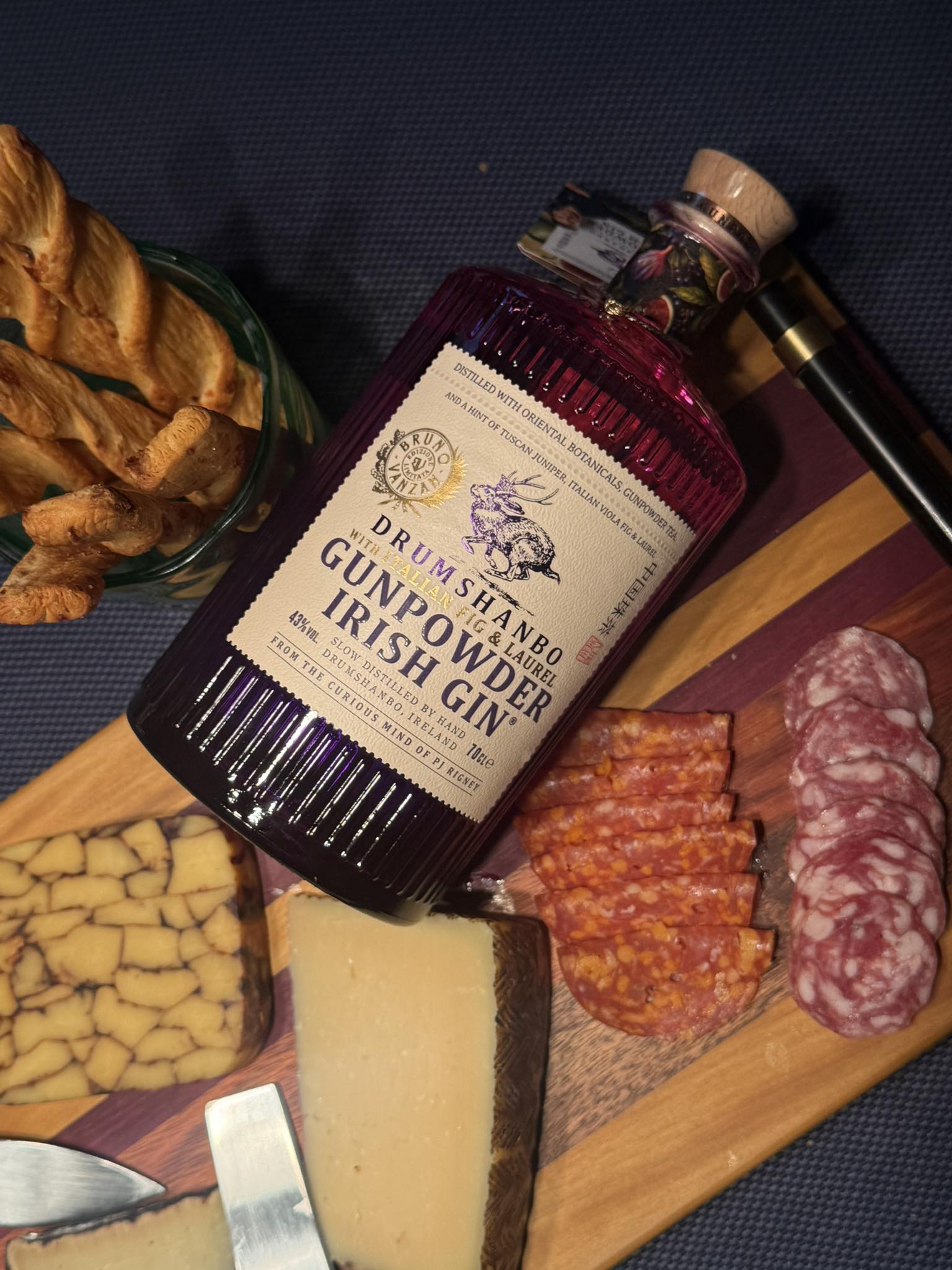 Drumshanbo with Italian fig & laurel Gunpowder Irish Gin