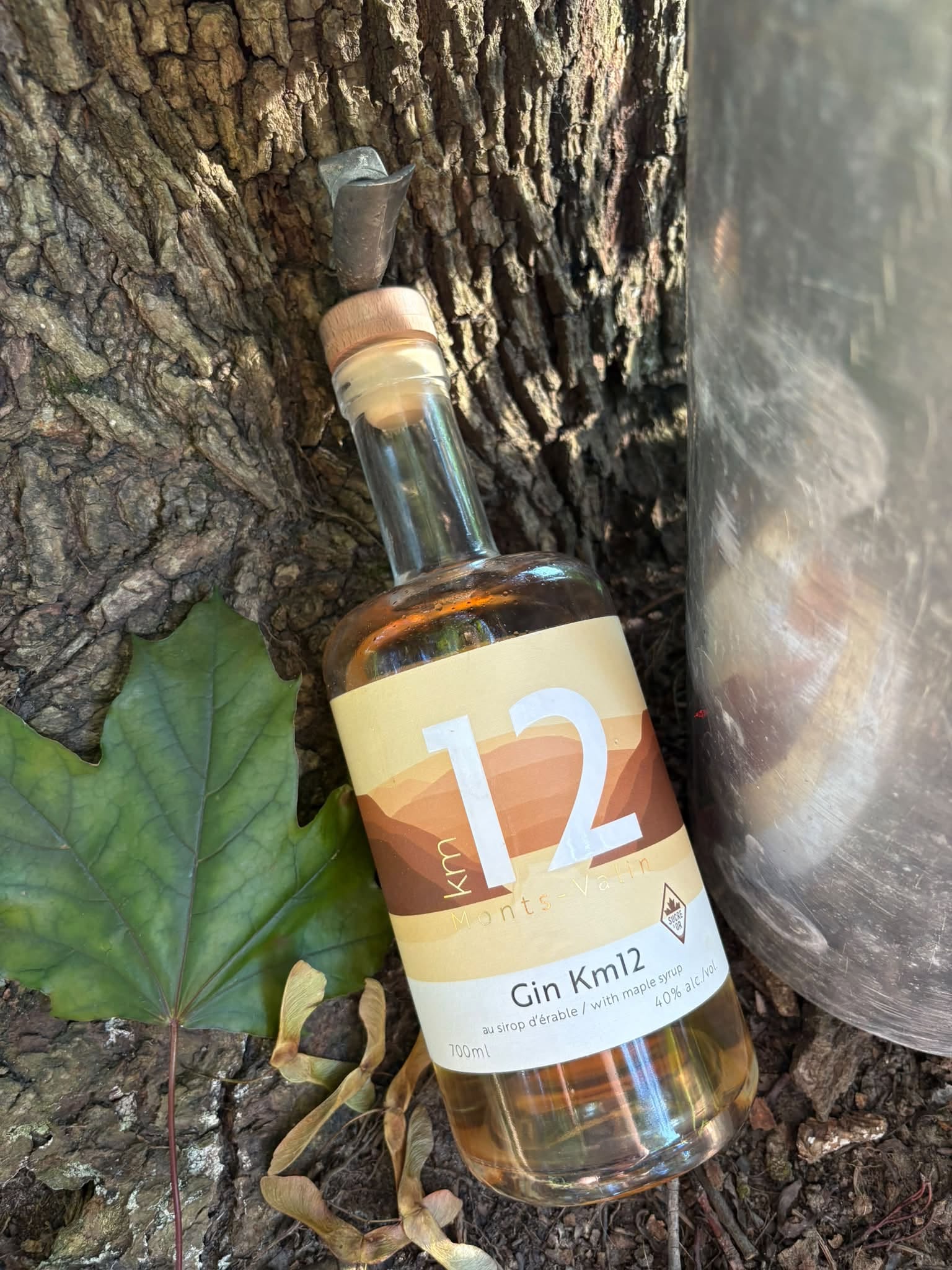 Km12 Gin with Maple Syrup